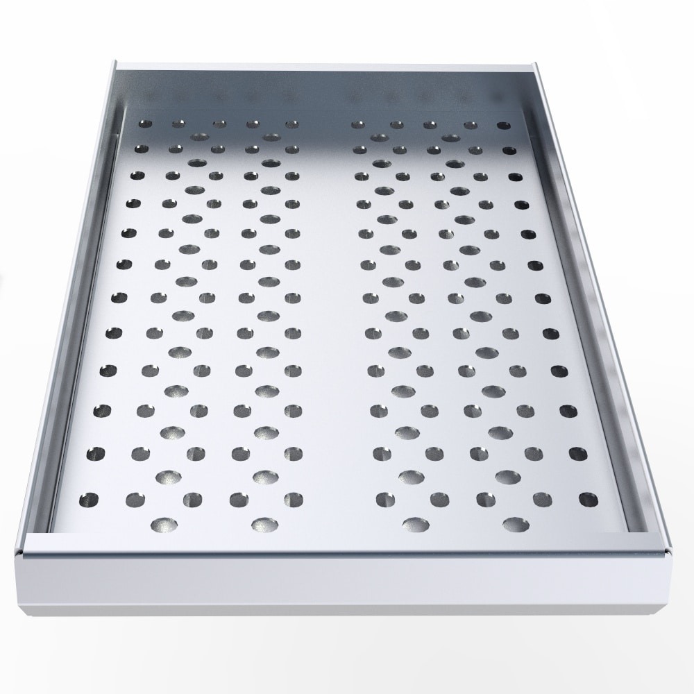 Sunstone® 2-in-1 Charcoal Wood Burning & Smoking Tray - SUNCP-CHTRAY