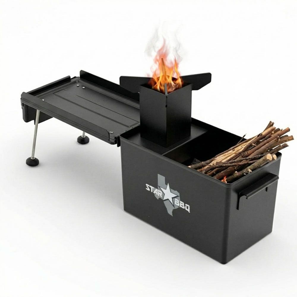 Rocket Stove Camper Box