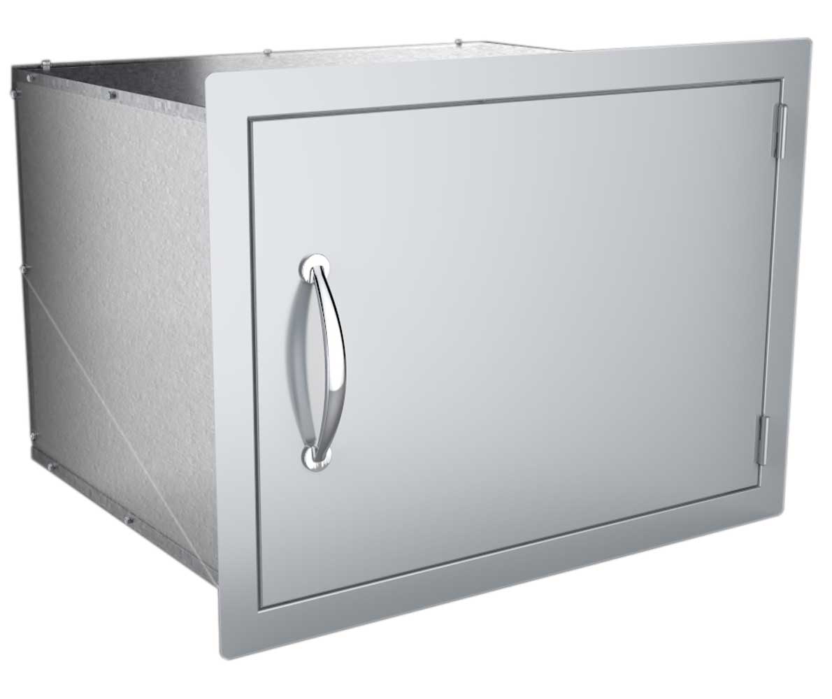 17" x 24" Flush Mount Vertical Dry Storage Pantry Cabinet - DSV1724