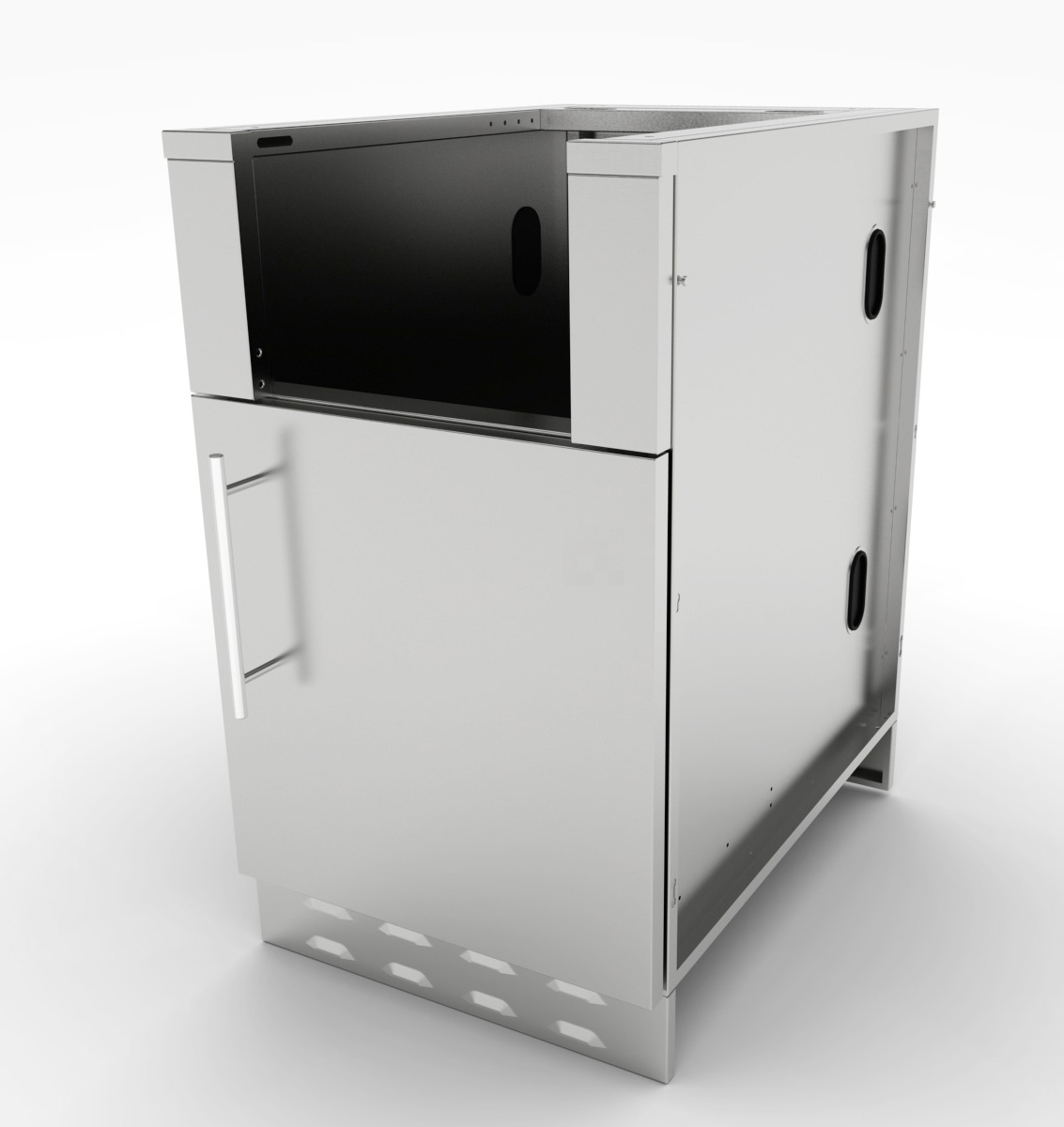 20" Sunstone Appliance Cabinet for UpTo 14-1/2 In. Cut-Out Width Appliance or BarStation w/Right Swing Door - SAC20CSDR