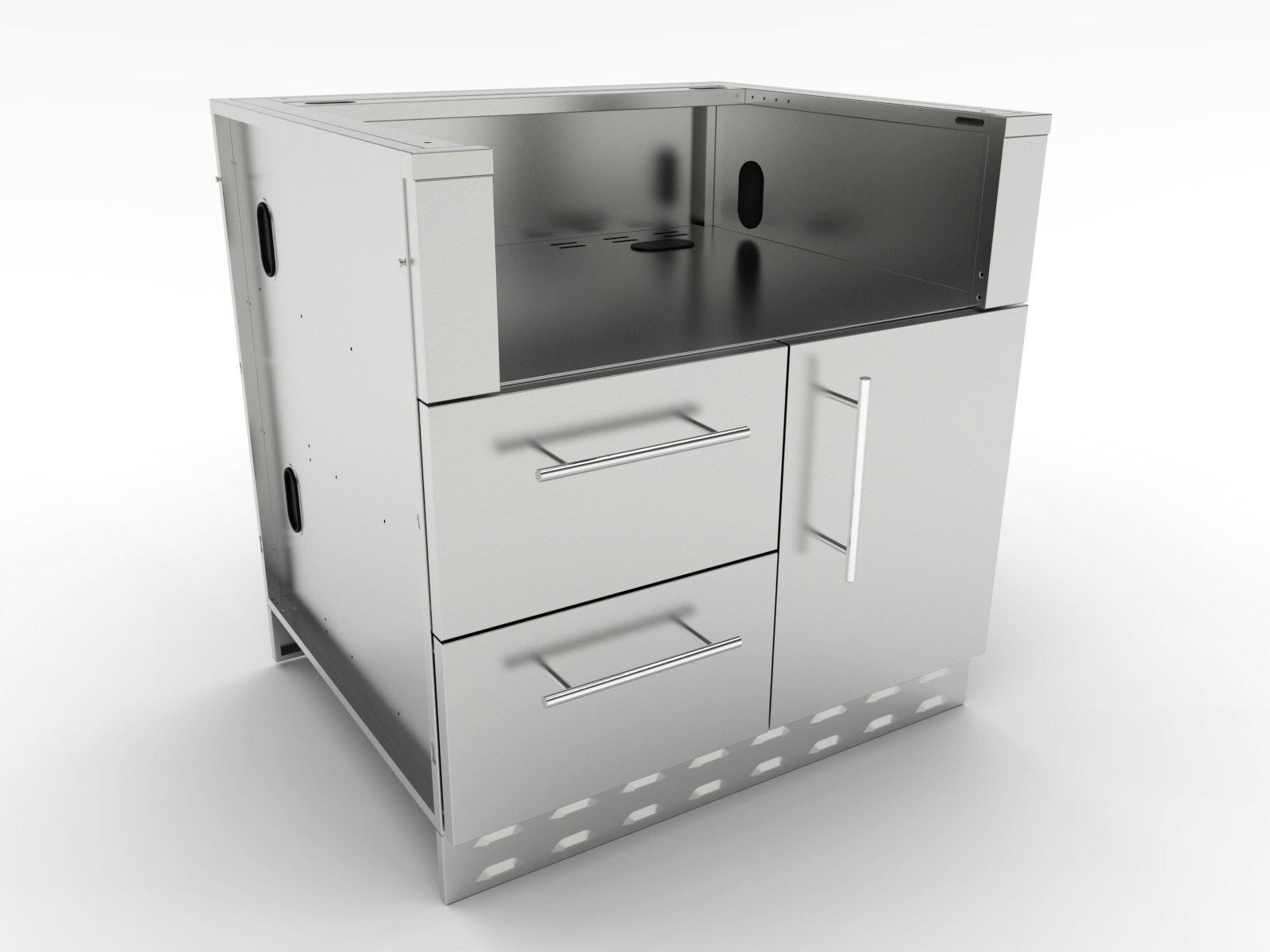 34" Sunstone Gas Grill Base Cabinet - SAC34GLPCD