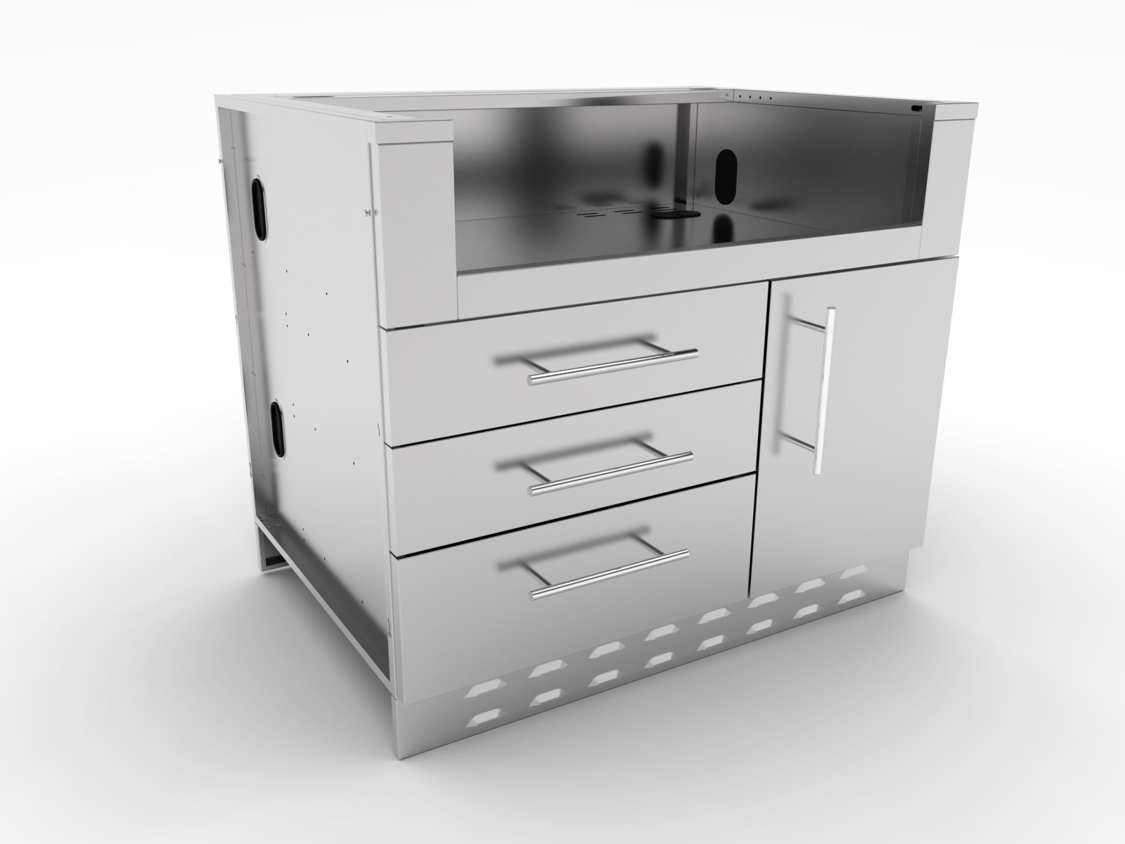 40" Sunstone Gas Grill Base Cabinet - SAC40GLPCD