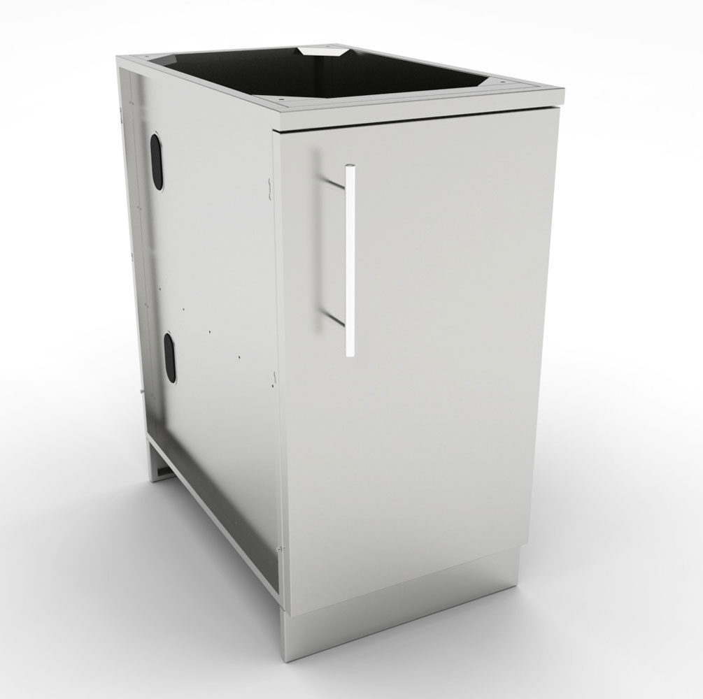 18" Full Height Right Swing Door Cabinet w/Shelf - SBC18FSDR