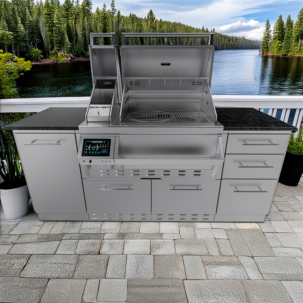 SAC44PTGDC Pellet Grill Cabinet detail