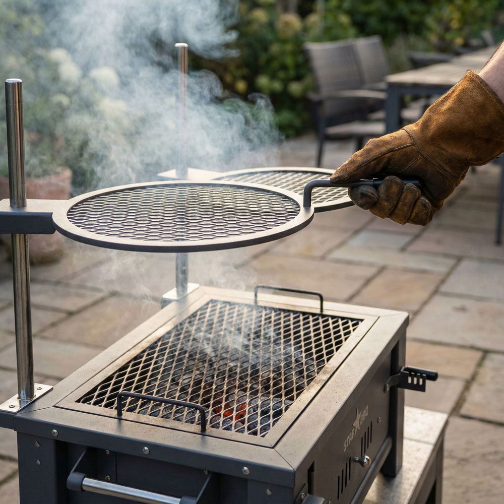 24″ Post-Mount Grill