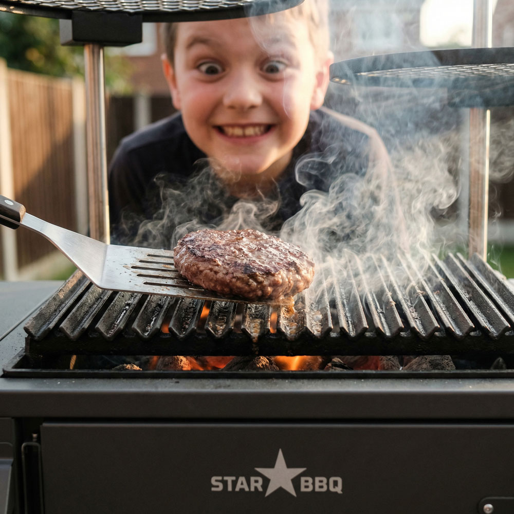 24″ Post-Mount Raised Sear + Cart