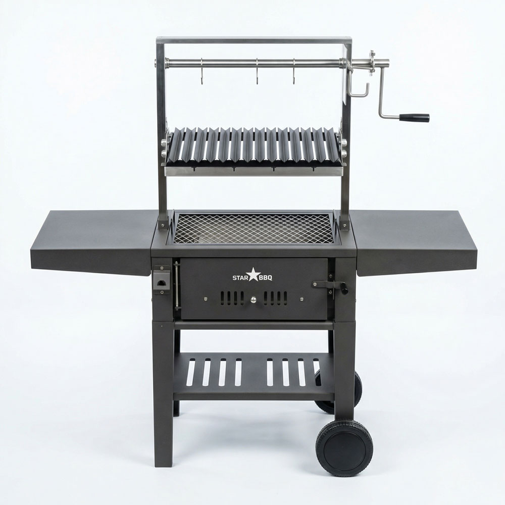 24″ Santa Maria Raised Sear + Cart