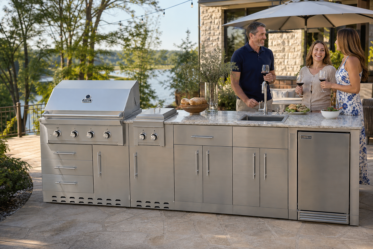 Lakefront Kitchen β Ruby Series