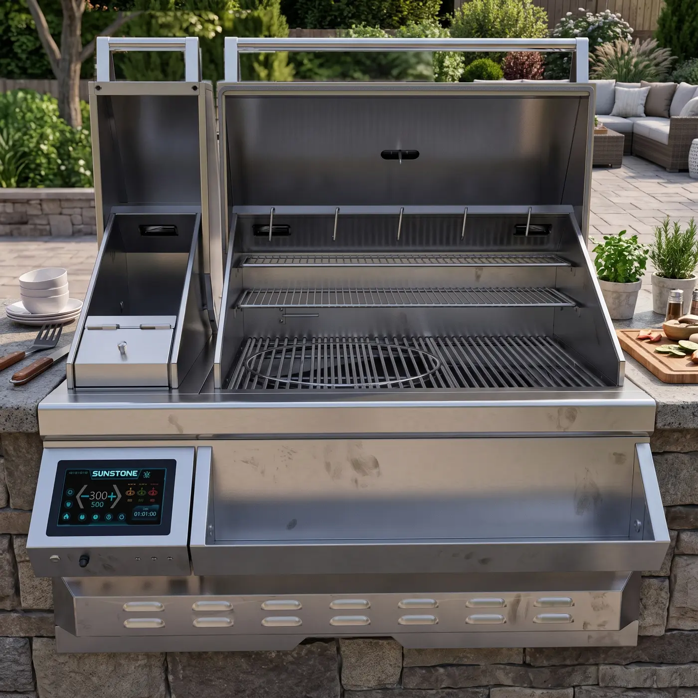 Pair with the SAC44PTGDC
Pellet Grill Cabinet
