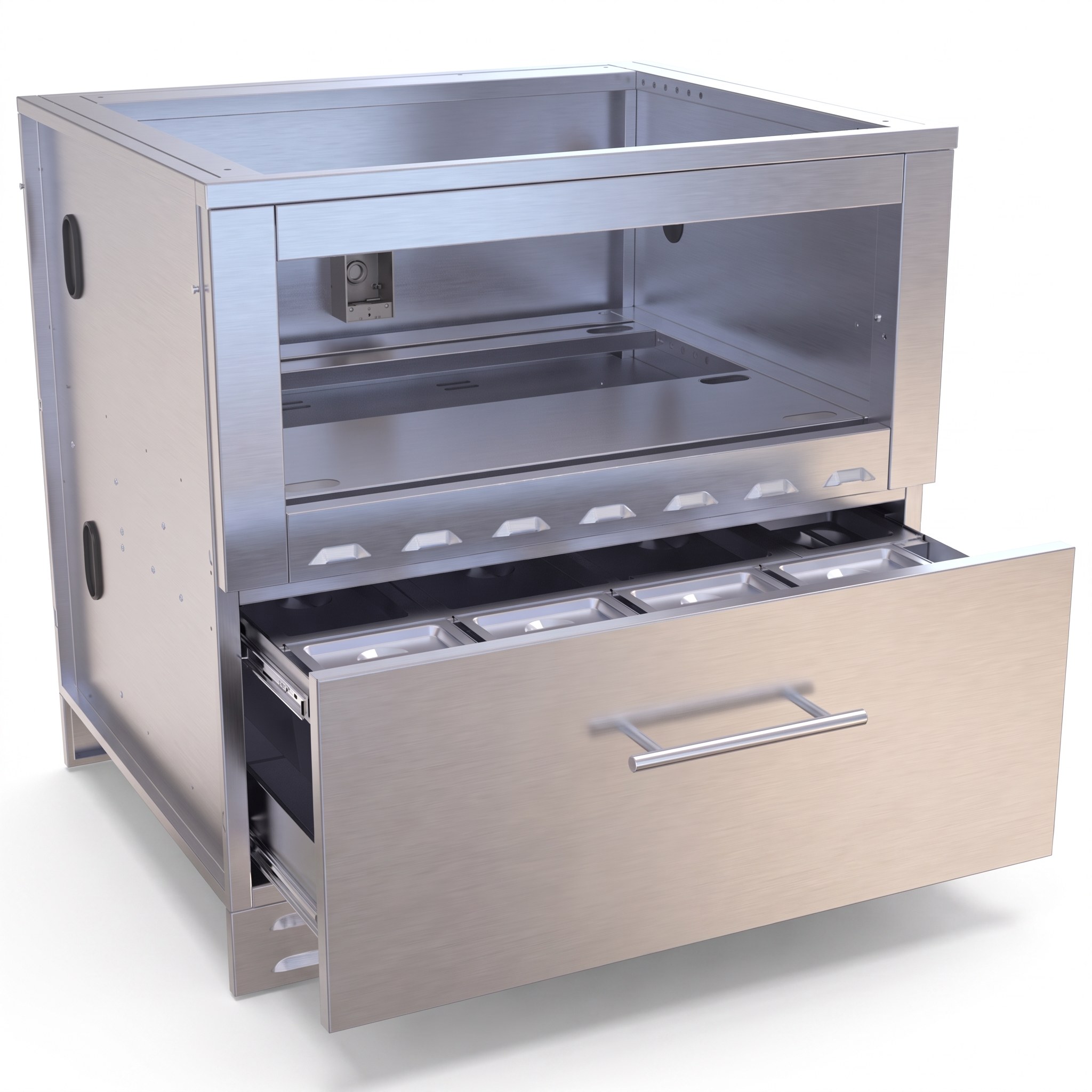 34" Sunstone Single Warming Drawer Cabinet - SAC34SWC