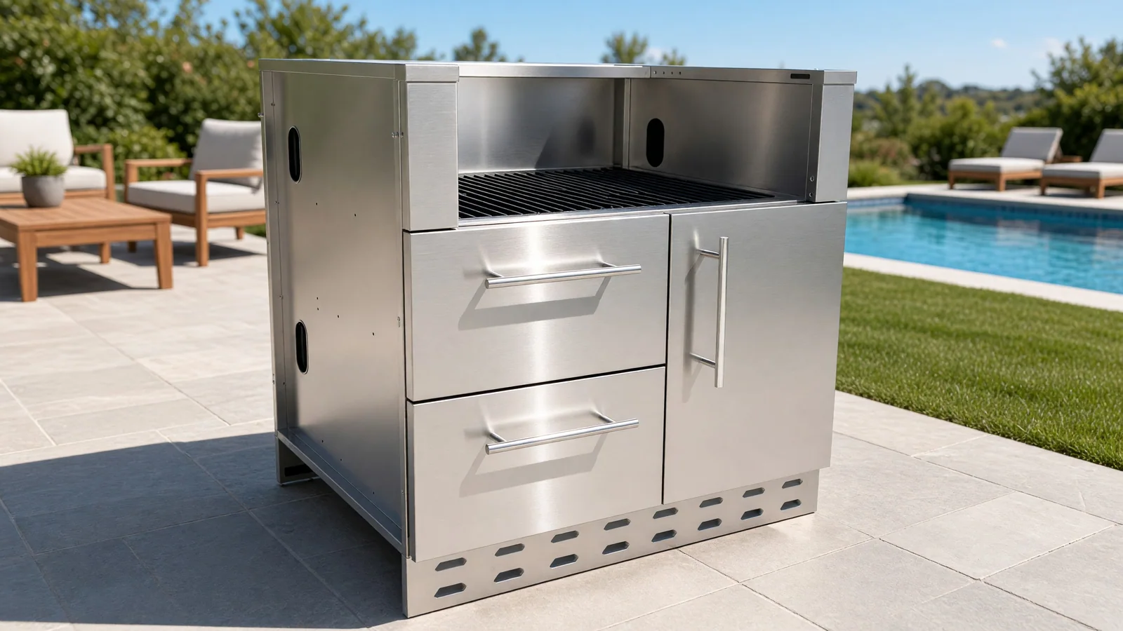 Grill Cabinets